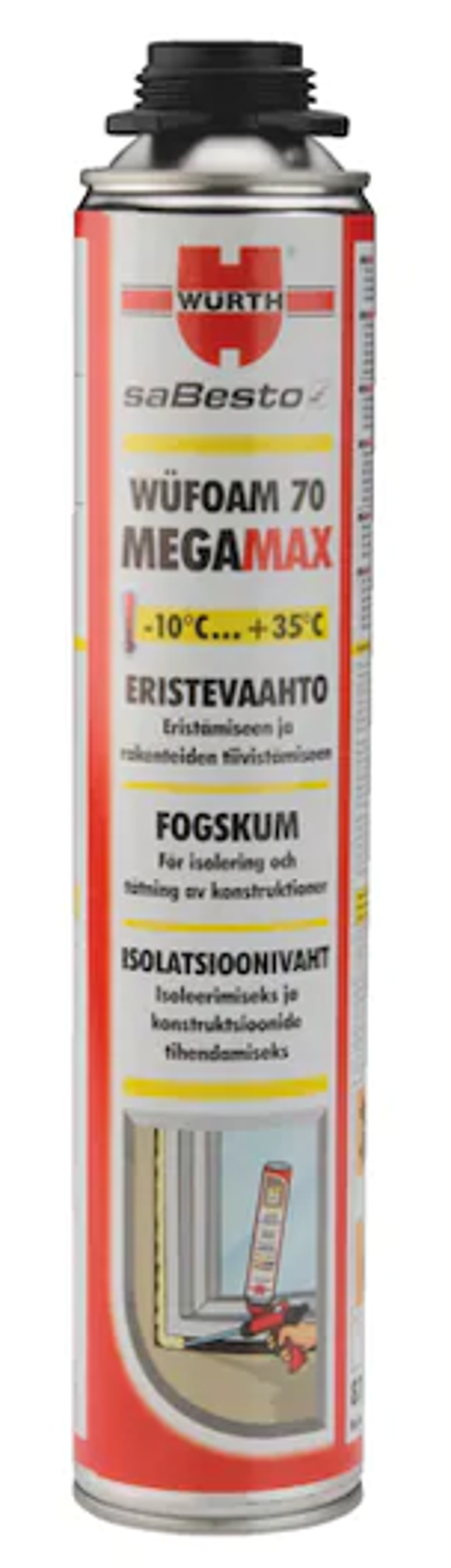 Megamax pistoolivaahto