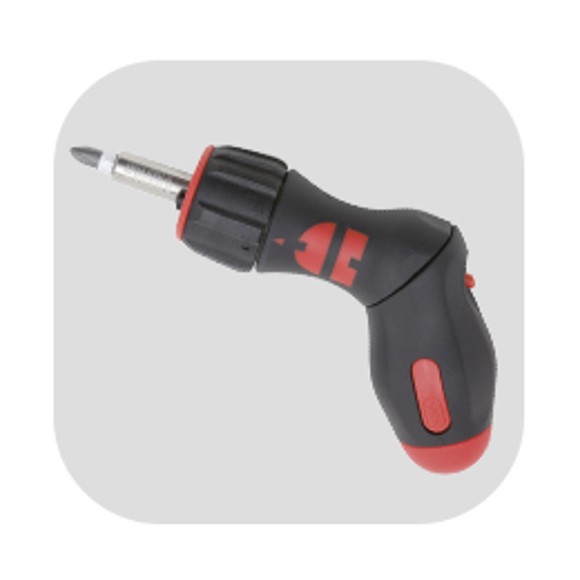 Vaihtokärkiruuvimeisseli valolla