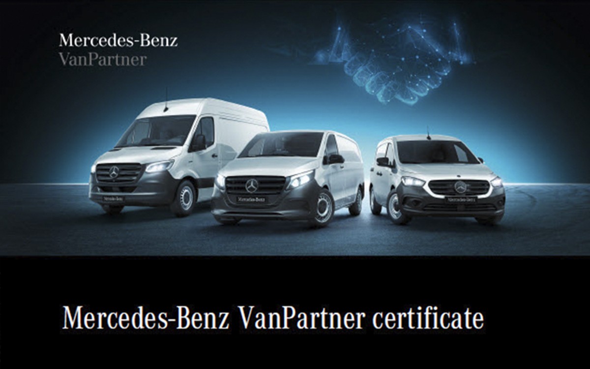 News Teaser Würthin autokalusteille Mercedes-Benzin VanPartner -sertifikaatti