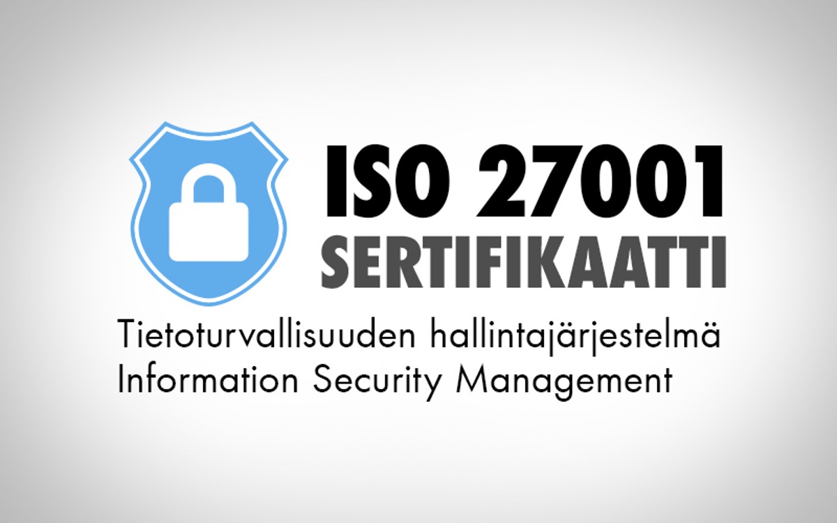 Würth Oy:lle ISO/IEC 27001 -tietoturvallisuussertifikaatti