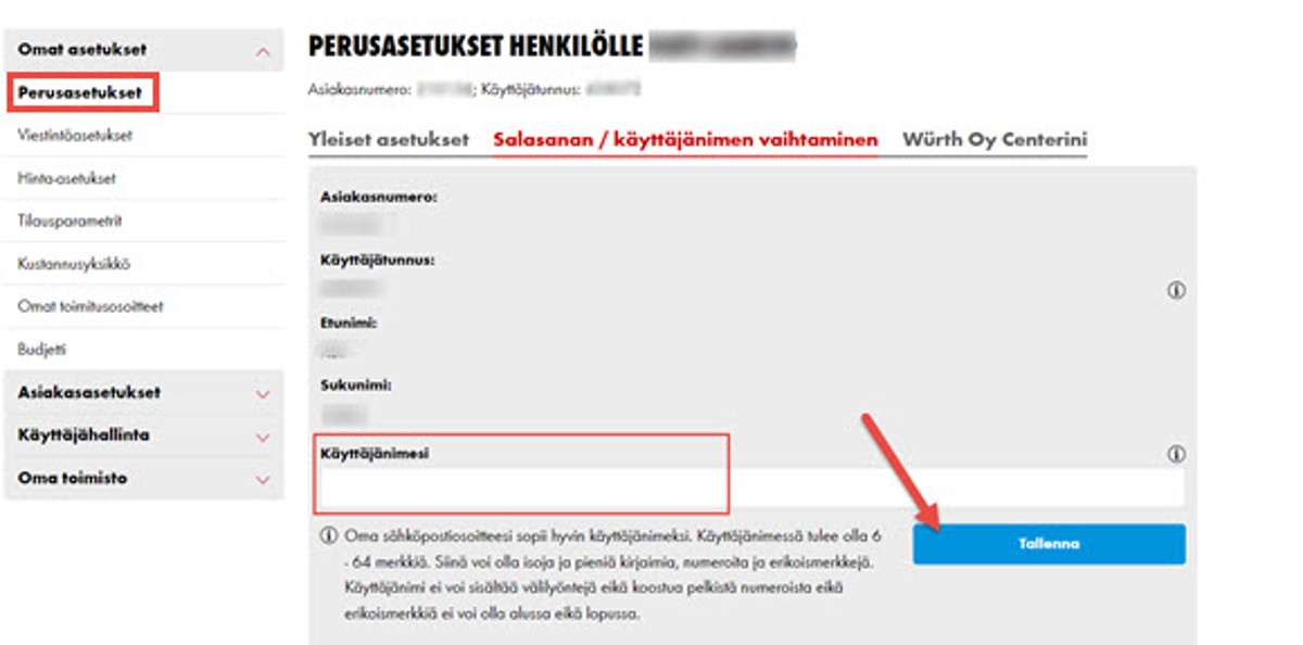 Käyttäjänimi