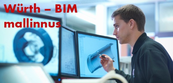 Würth – BIM mallinnus