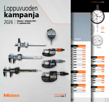 Mitutoyo kampanjaesite Syksy 2026