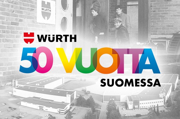 Würth 50 vuotta Suomessa
